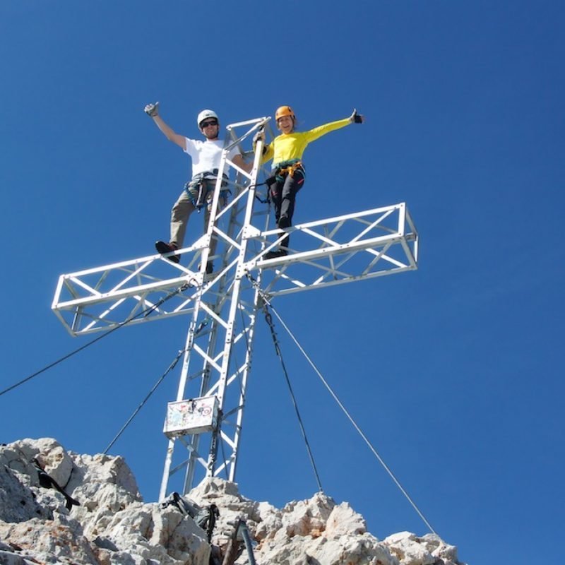 Dachstein Schulter-Anstieg