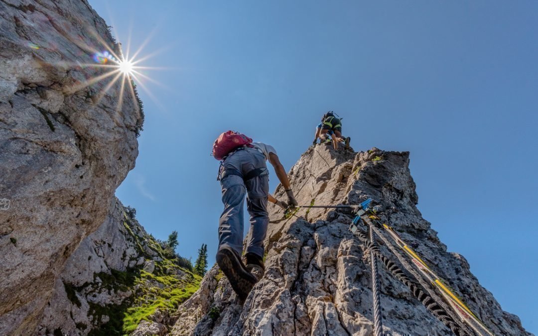 Klettersteige mit Bergführer – Hochlantsch