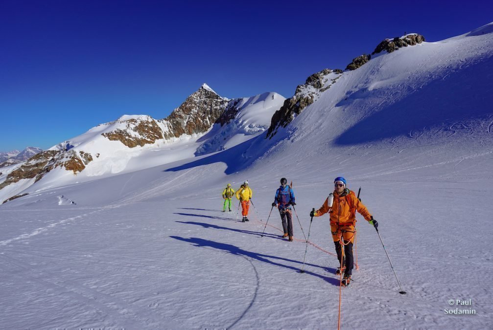 Monte Rosa Süd: 5x 4000ter  Parade aus dem Aostatal Tag 1