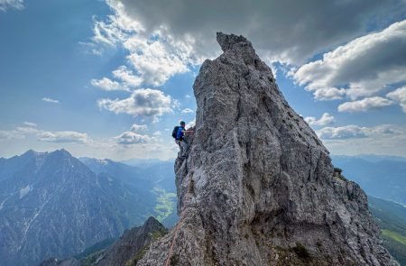 Totenköpfl Überschreitung im Nationalpark Gesäuse mit Bergführer Paul Sodamin