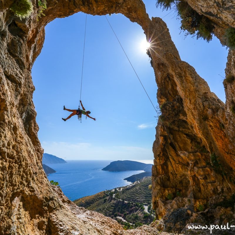 Klettern auf Kalymnos mit Bergführer Paul Sodamin