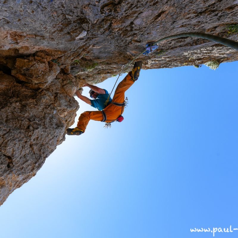 Klettern in Kalymnos mit Bergführer Paul Sodamin