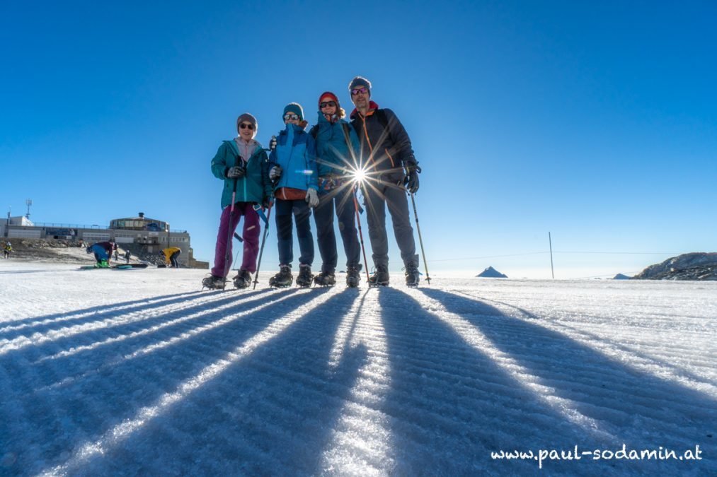 Allalinhorn 4027 m , unser erster 4000ter