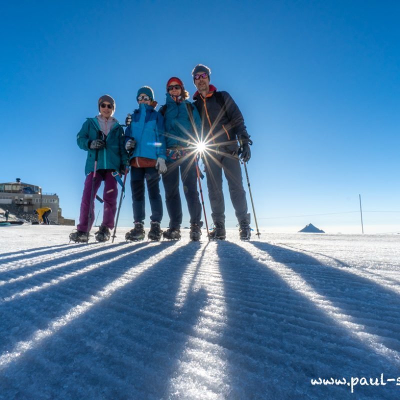 Allalinhorn 4027 m , unser erster 4000ter