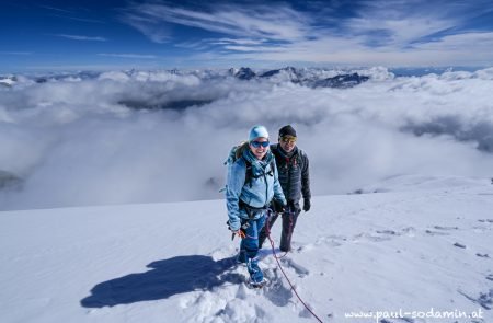 allalinhorn4027m x 2 unterwegs auf den 4000er 12