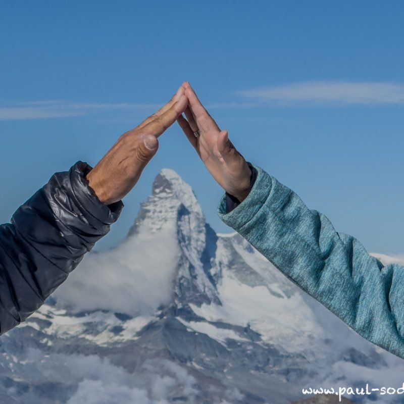 Allalinhorn, unterwegs auf den 4000er