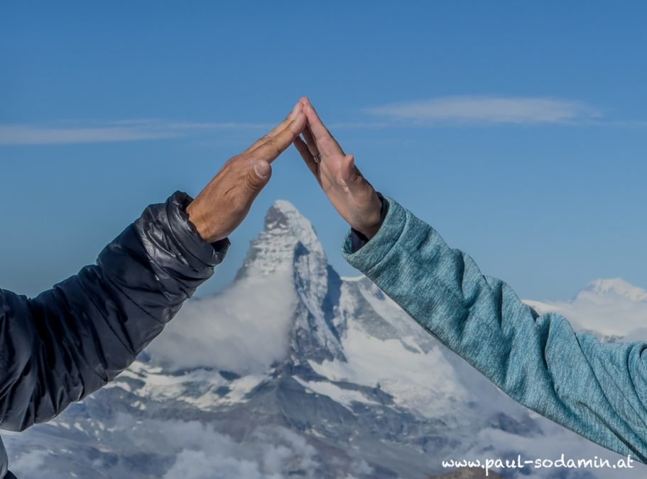 Allalinhorn, unterwegs auf den 4000er