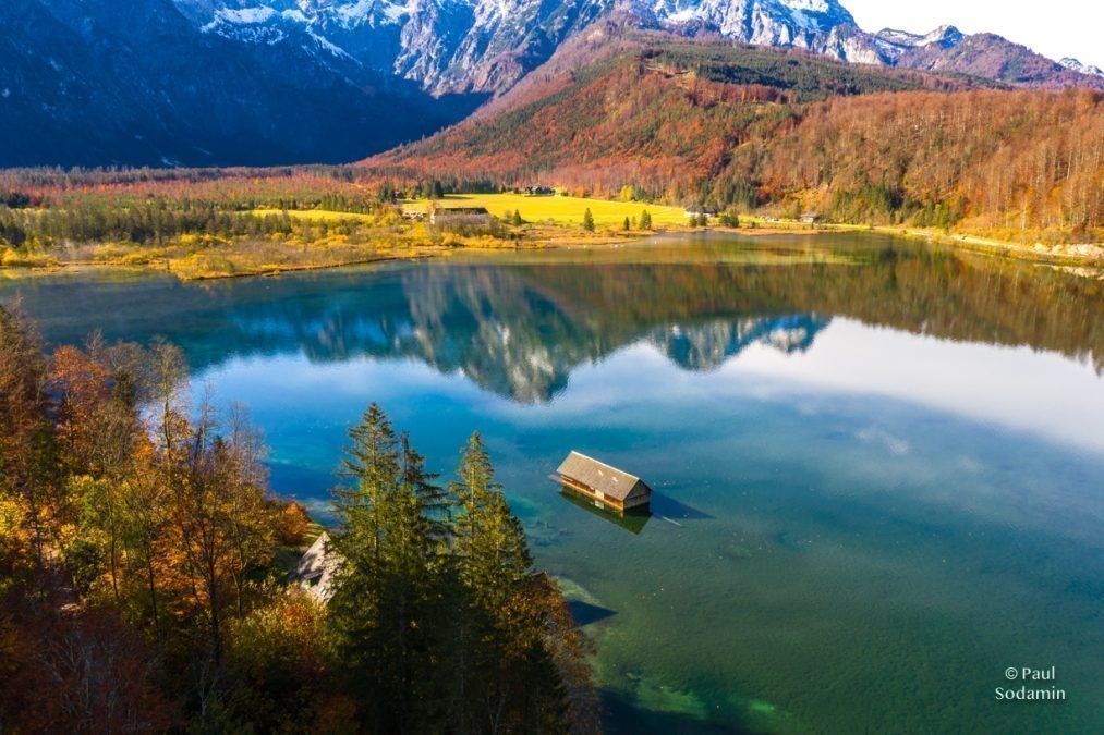 Der Almsee – bei Grünau in Oberösterreich