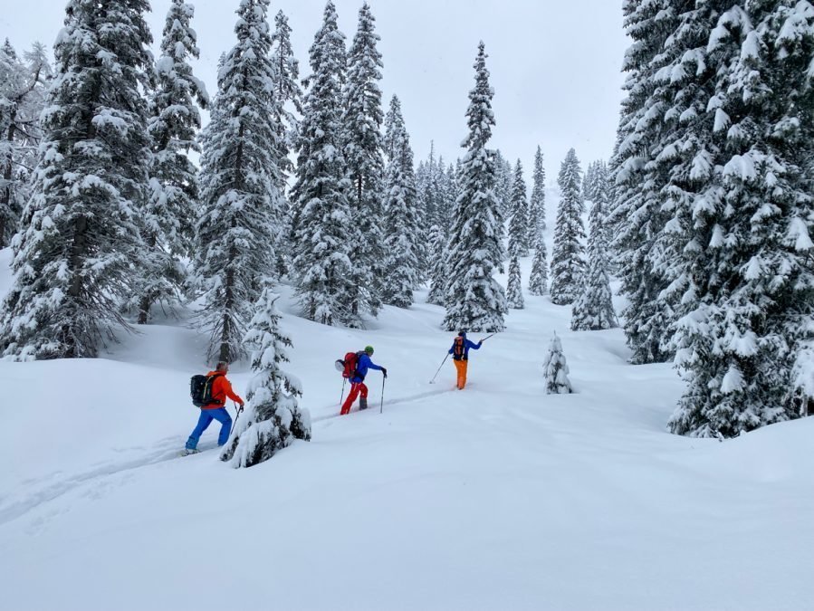 April – Pulverschnee in den  Donnersbacher Alpen