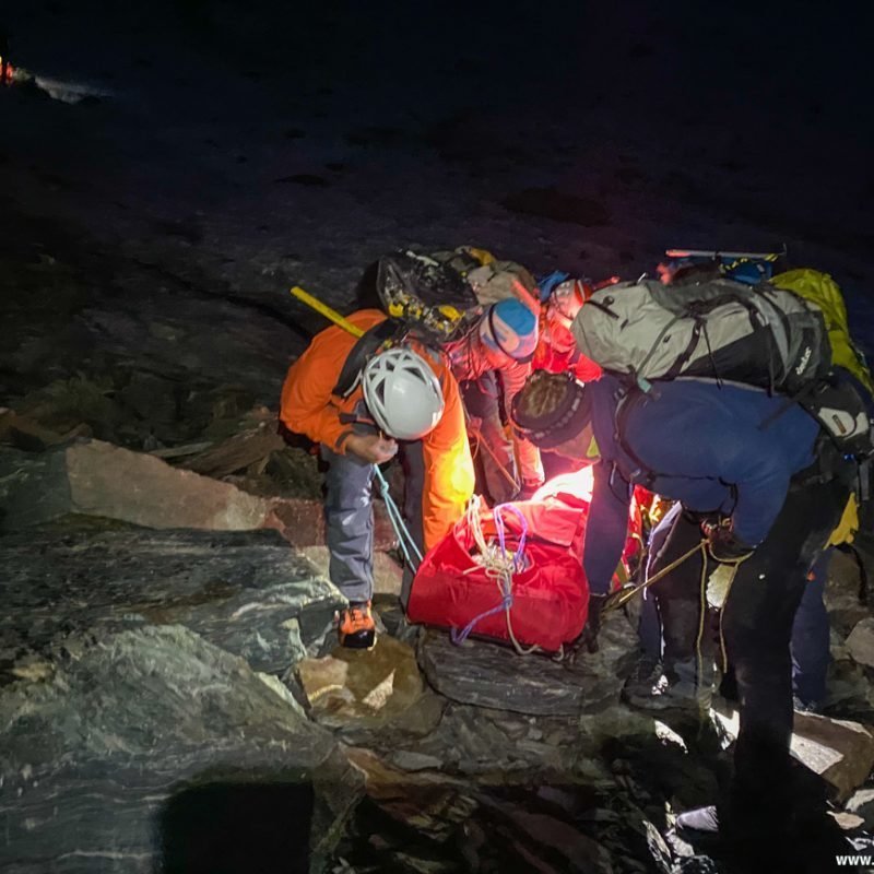 Rettung am Großglockner  3798m