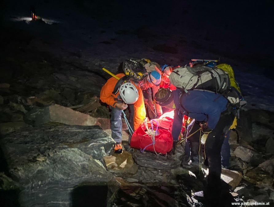 Rettung am Großglockner  3798m