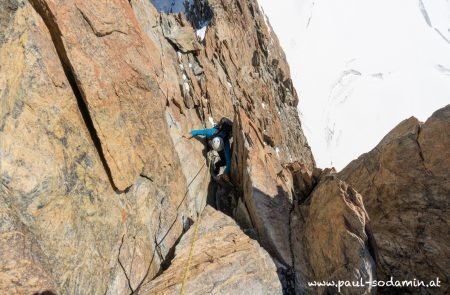 Breithorn Halbe Traversierung. (Felstour). 3