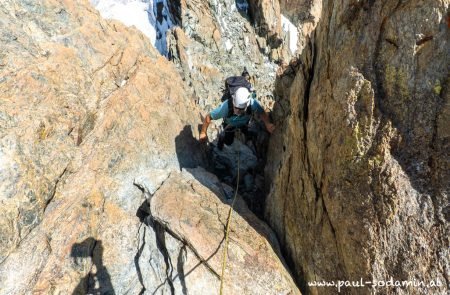 Breithorn Halbe Traversierung. (Felstour). 5