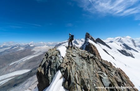 Breithorn Halbe Traversierung. (Felstour). 6