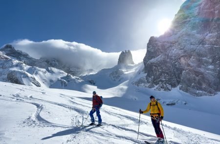 Dachstein Überschreitung n.Gosau mit Ski 1