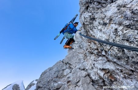 Dachstein Überschreitung n.Gosau mit Ski 2