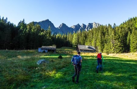 Der Gamskögelgrat (UIAA 4-) in den Niederen Tauern.5