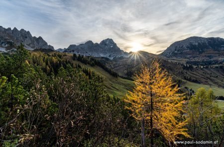 Die Große Bischofsmütze, 2458m ist über den Normalweg 7