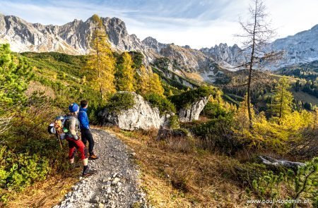 Die Große Bischofsmütze, 2458m ist über den Normalweg 8