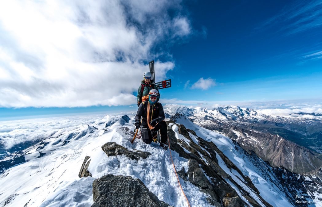 Dom (4545m) Wallis Schweiz