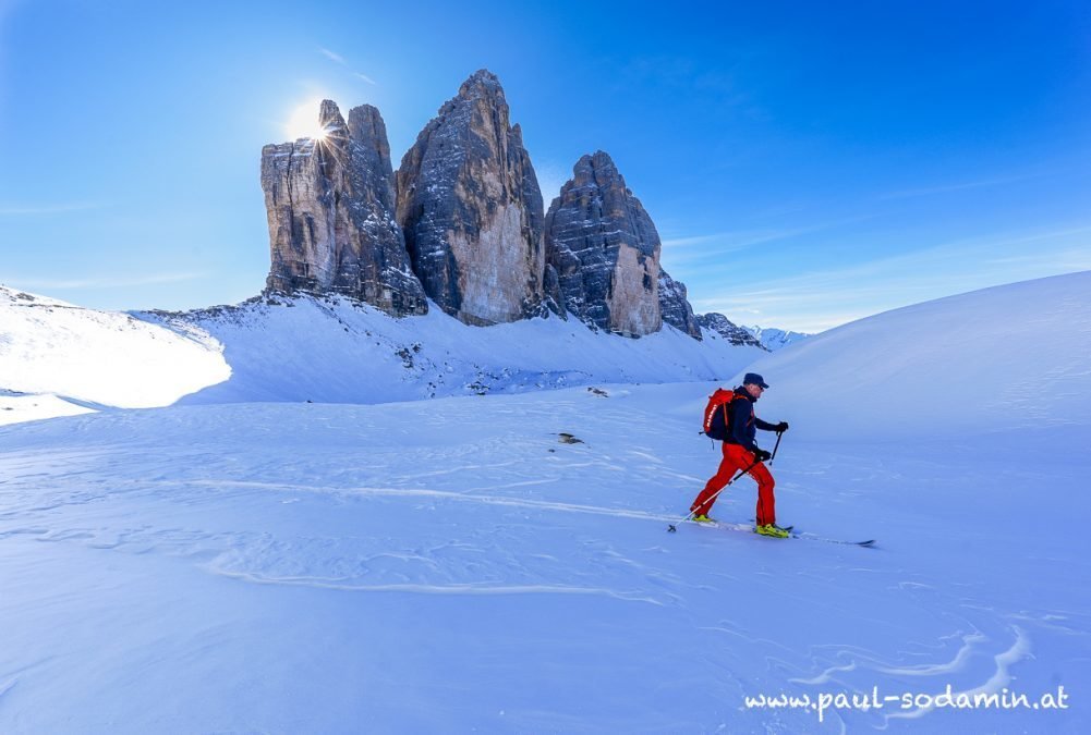 Drei-Zinnen-Überschreitung-Skitour