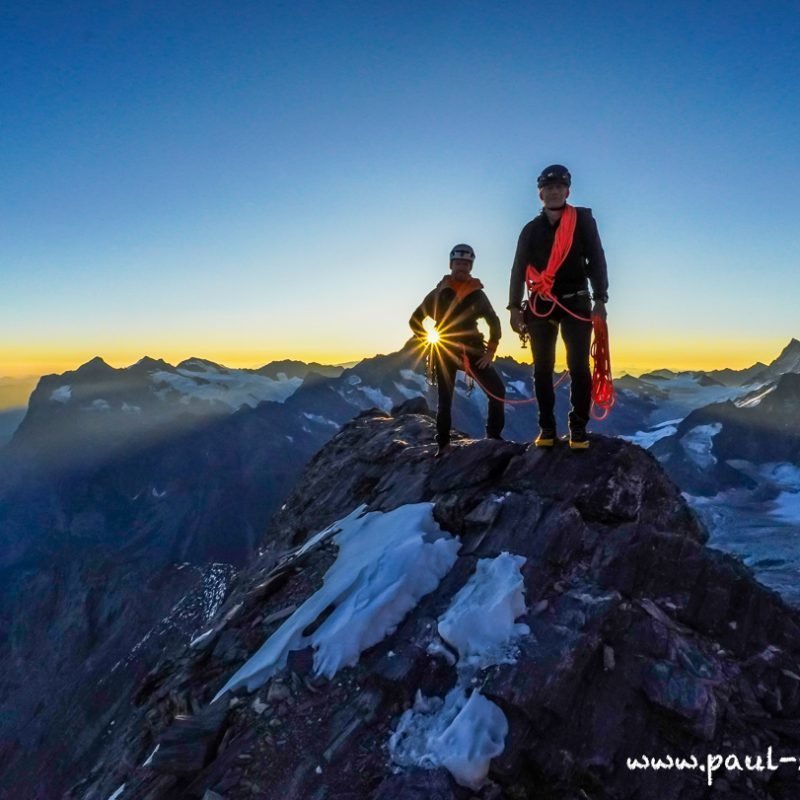 Eiger 3970 m, über den Mittellegigrat