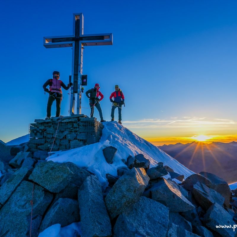 Eine Mondscheintour auf den Großvenediger, 3666m