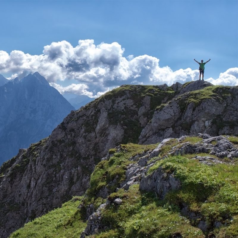 Totenköpfl Überschreitung im Nationalpark Gesäuse