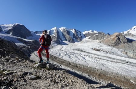 Gletscherwanderung auf den Persgletscher Diavolezza 5