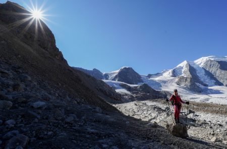 Gletscherwanderung auf den Persgletscher Diavolezza 7