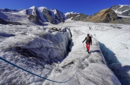 Gletscherwanderung auf den Persgletscher Diavolezza 9