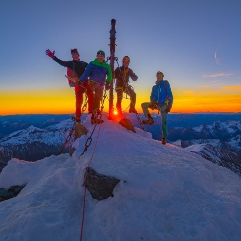 Grossglockner 3798m  Sonnenaufgang