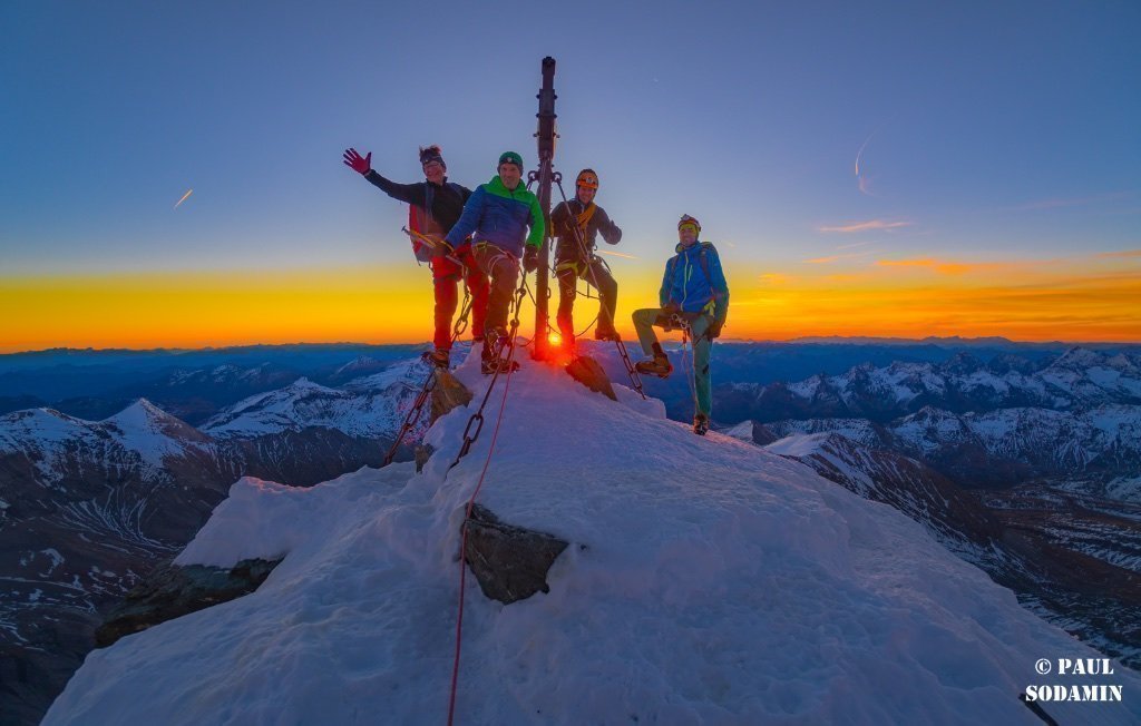 Grossglockner 3798m  Sonnenaufgang