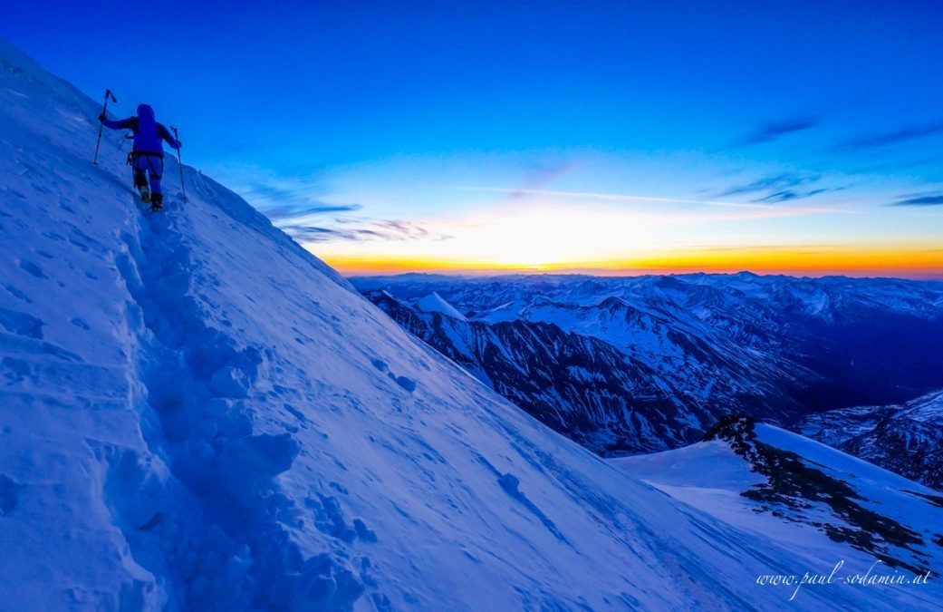 Großglockner 3798 m bei Sonnenaufgang ,Top in Austria