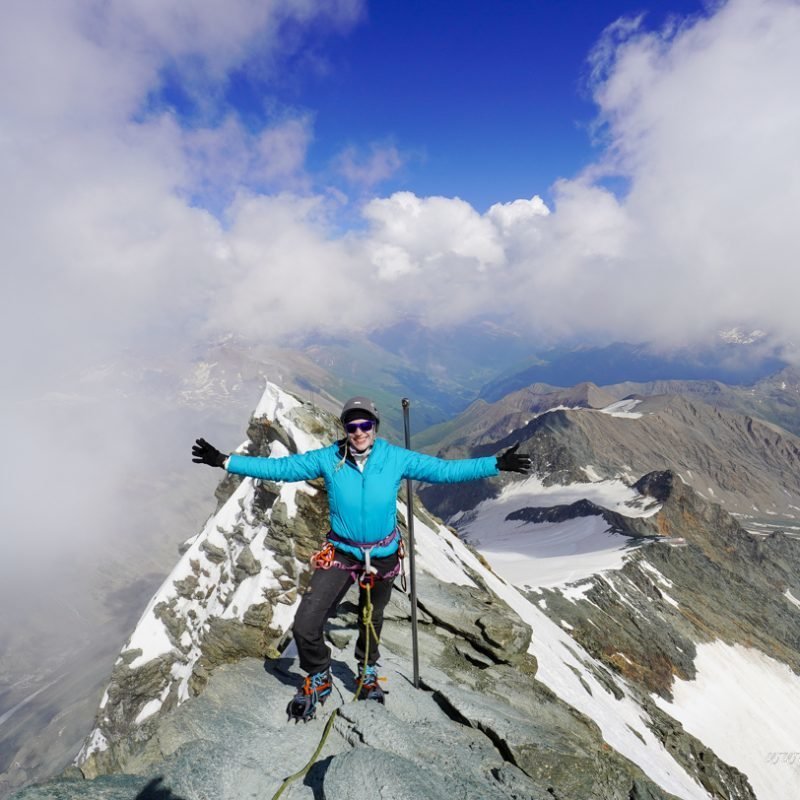 Großglockner 3798m mit Laura