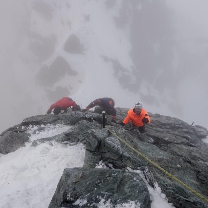 Großglockner 3798m im Nebel…