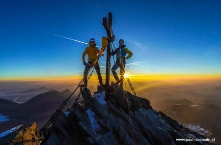 Großglockner bei Sonnenaufgang am Gipfel ©Paul Sodamin 11