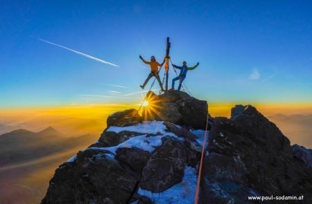 Großglockner bei Sonnenaufgang am Gipfel ©Paul Sodamin 12