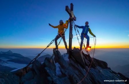 Großglockner bei Sonnenaufgang am Gipfel ©Sodamin Paul 5