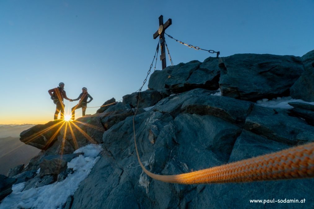 Sonnenuntergang am Großglockner