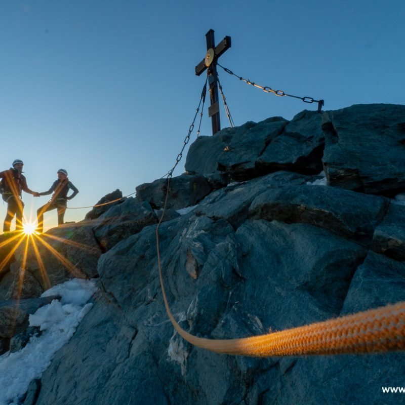 Sonnenuntergang am Großglockner