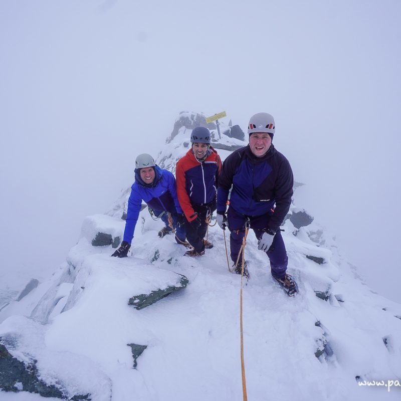 Großglockner im Winterkleid im August