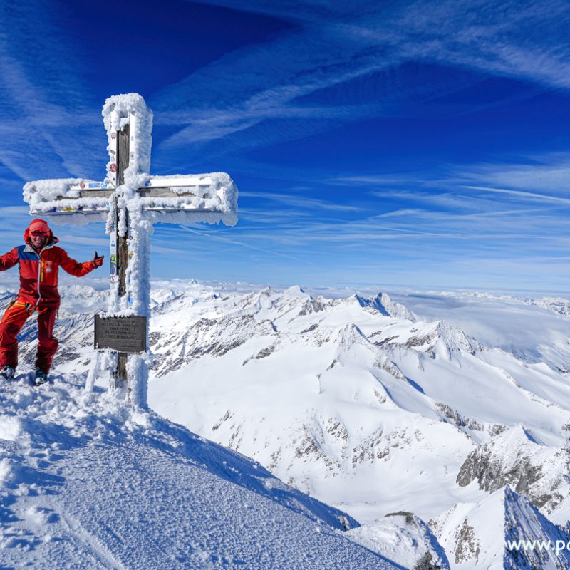 Der Großvenediger , mit 3.666 m der vierthöchste Berg Österreichs