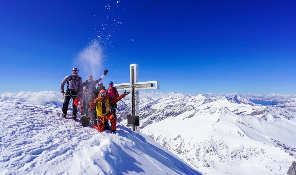 Der Großvenediger ist mit einer Höhe von 3.666 m der vierthöchste Berg Österreichs.