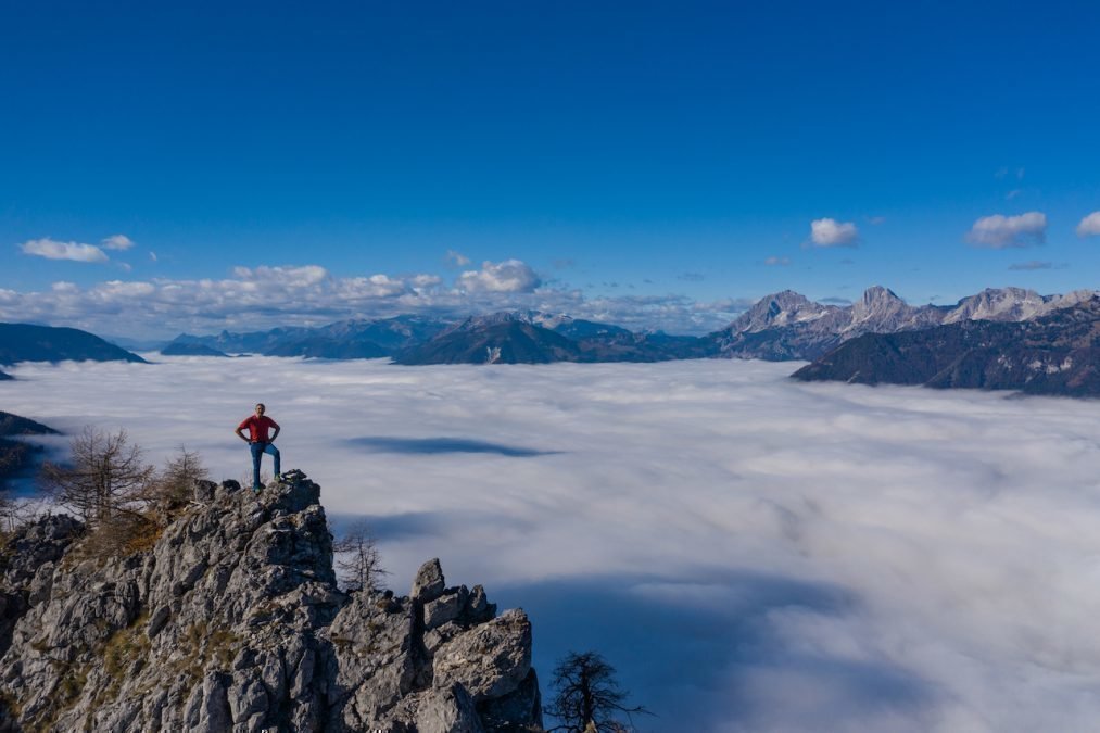 Die Haindlmauer im Nationalparks Gesäuse