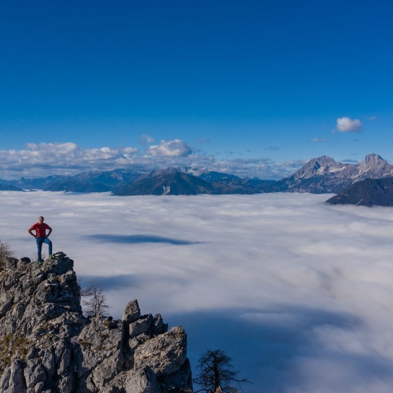 Die Haindlmauer im Nationalparks Gesäuse