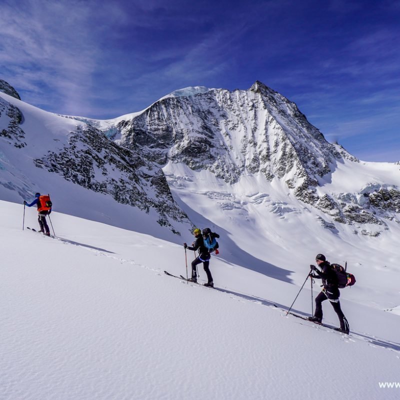 Haute Route : von Verbier nach Zermatt in 3 Tagen