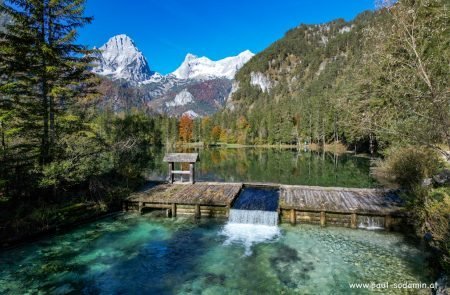 Herbst am Schiederweiher von der Luft 8