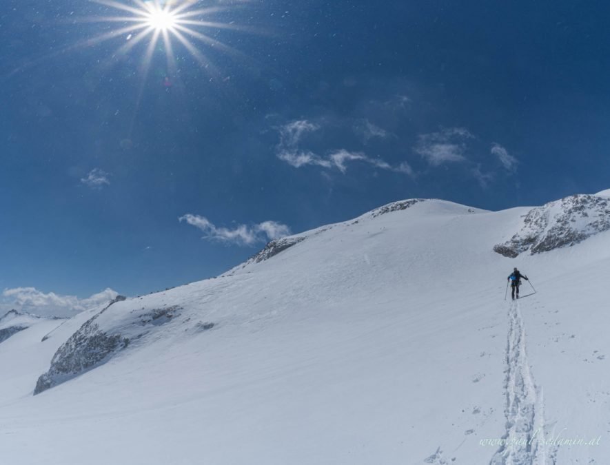 Skitour Hochalmspitze 3360m von der Kölnbreinsperre