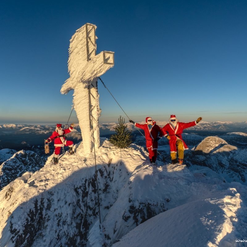 Hoher Dachstein, 2995 m.  „Licht ins Dunkel“  ORF